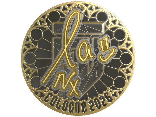 Sticker | lauNX (Gold) | Cologne 2026