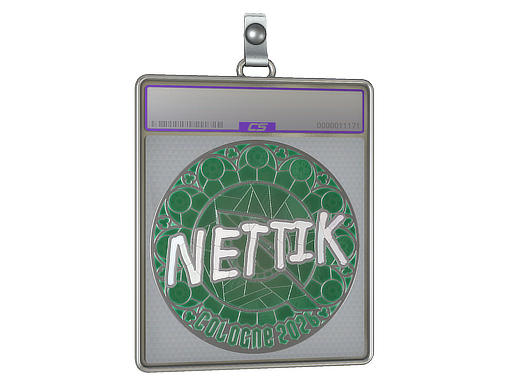 Sticker Slab: nettik (Foil) | Cologne 2026
