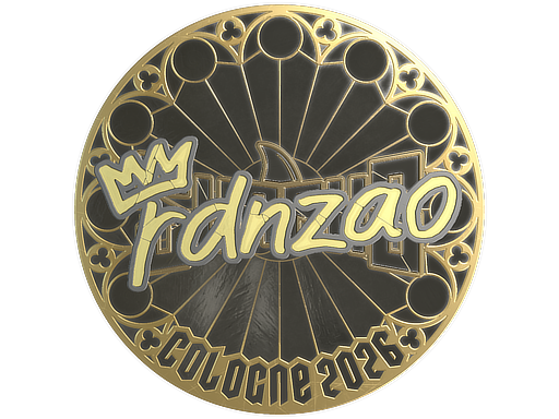 Sticker rdnzao (Gold) | Cologne 2026