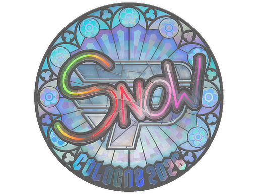 Sticker | snow (Holo) | Cologne 2026