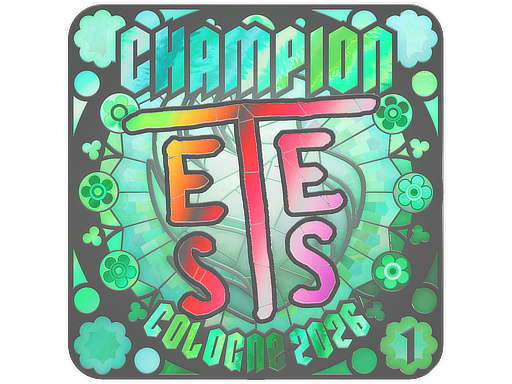 Sticker TeSeS (Holo, Ranked) | Cologne 2026