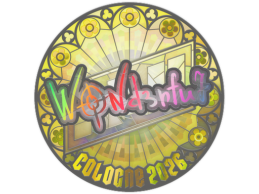 Sticker w0nderful (Holo) | Cologne 2026