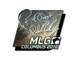 Sticker | f0rest (Foil) | MLG Columbus 2016 Sticker | f0rest (Foil) | MLG Columbus 2016