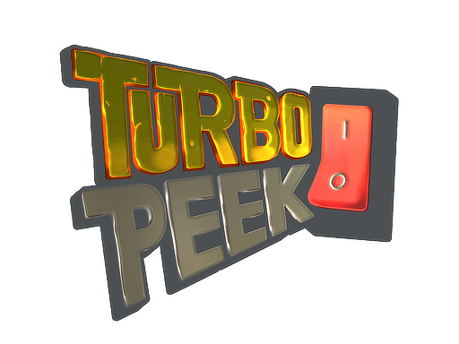 Sticker | Turbo Peek (Foil)