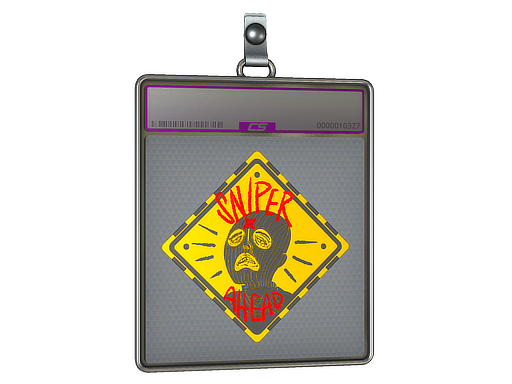 Sticker Slab | Sniper Ahead - CS2 Sticker