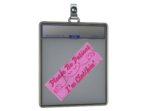Sticker Slab | Please Be Patient - CS2 Sticker