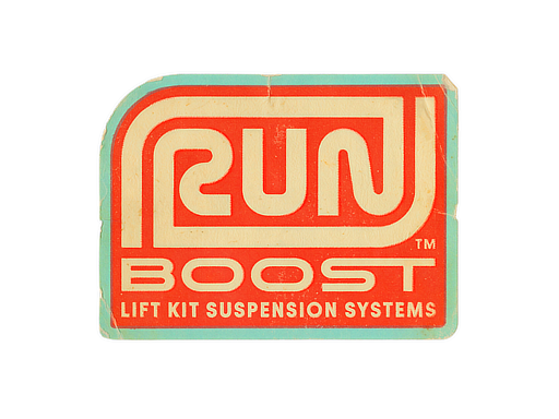 Sticker | Run Boost Lift Kits