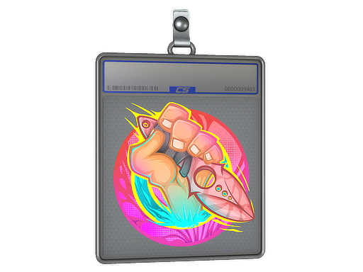 Sticker Slab: Skelly Stabby