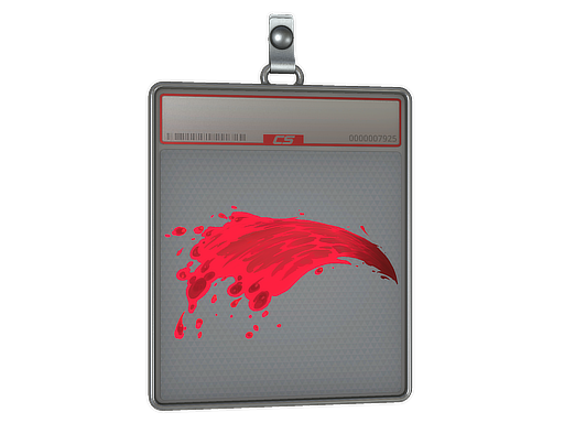 Sticker Slab: Ruby Stream (Lenticular)