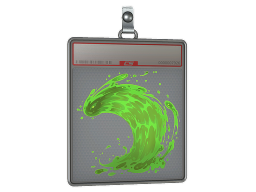 Sticker Slab | Ruby Wave (Lenticular)