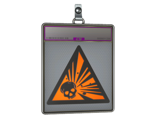 Sticker Slab | Explosives (Foil) - CS2 Sticker