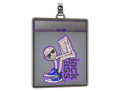 Sticker Slab | Head In Hands (Glitter)