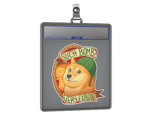 Sticker Slab | Bomb Doge