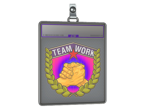 Sticker Slab: Teamwork (Holo)