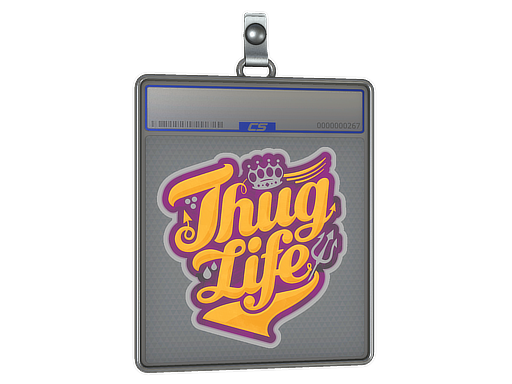 Sticker Slab: Thug Life