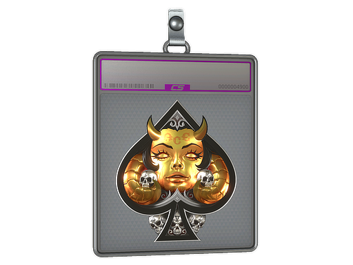 Sticker Slab: Ace Devil (Foil)