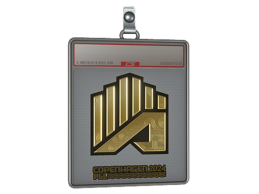 Sticker Slab: AMKAL ESPORTS (Gold) | Copenhagen 2024
