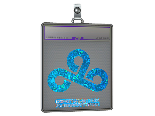 Sticker Slab: Cloud9 (Glitter) | Copenhagen 2024
