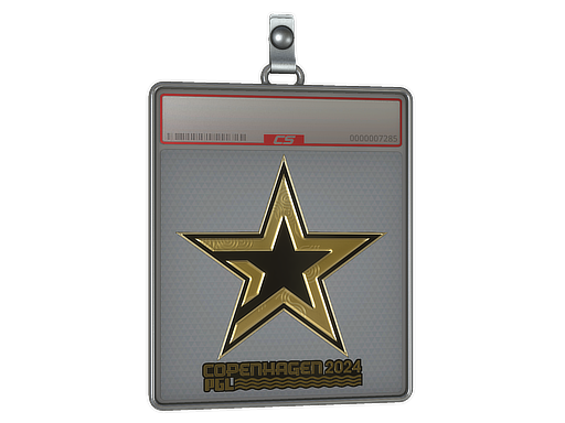Sticker Slab: Complexity Gaming (Gold) | Copenhagen 2024