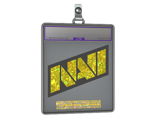 Sticker Slab: Natus Vincere (Glitter) | Copenhagen 2024