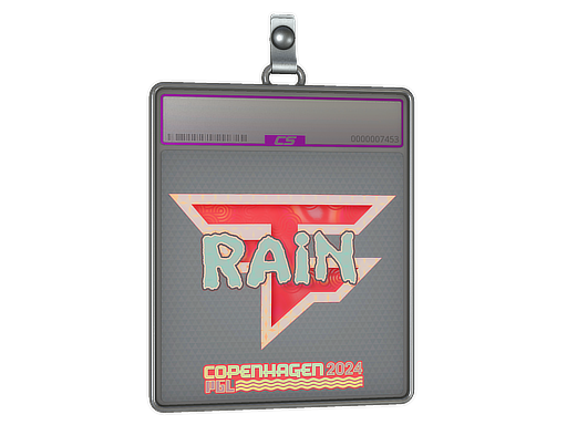 Sticker Slab: rain (Holo) | Copenhagen 2024