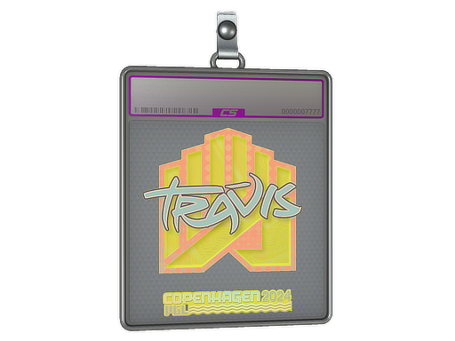 Sticker Slab: TRAVIS (Holo) | Copenhagen 2024