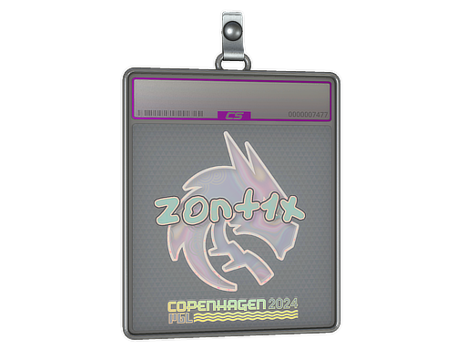 Sticker Slab: zont1x (Holo) | Copenhagen 2024