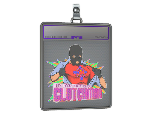 Sticker Slab | Clutchman (Holo)