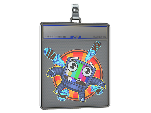 Sticker Slab: TV On Mirage
