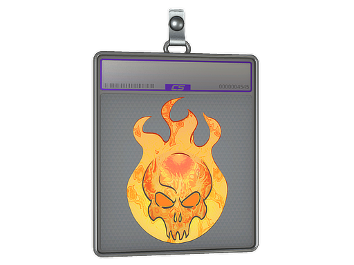 Sticker Slab: Incineration (Holo)
