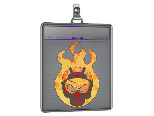 Sticker Slab | Incineration (Holo)