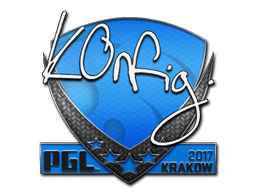 Sticker k0nfig | Krakow 2017