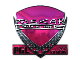 Sticker oskar (Foil) | Krakow 2017