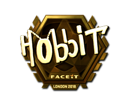 Sticker | Hobbit (Gold) | London 2018 Sticker | Hobbit (Gold) | London 2018