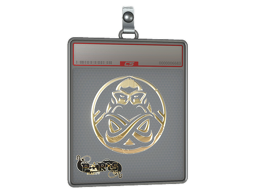 Sticker Slab: ENCE (Gold) | Paris 2023