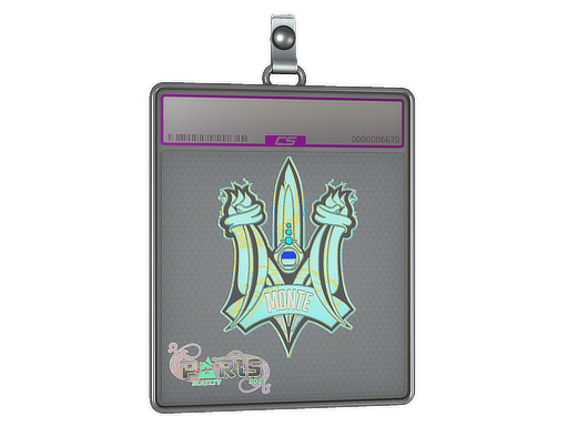 Sticker Slab: Monte (Holo) | Paris 2023