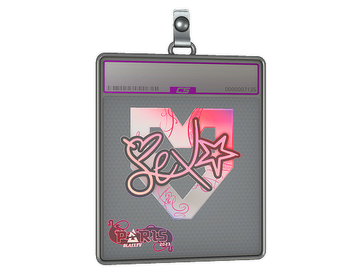 Sticker Slab: dexter (Holo) | Paris 2023
