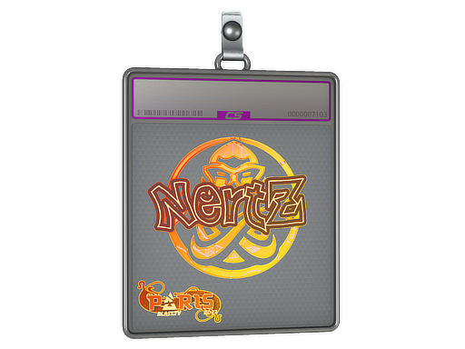 Sticker Slab: NertZ (Holo) | Paris 2023