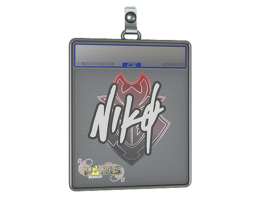 Sticker Slab: NiKo | Paris 2023