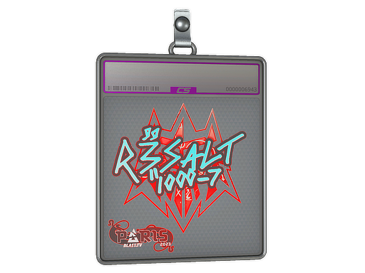 Sticker Slab: r3salt (Holo) | Paris 2023