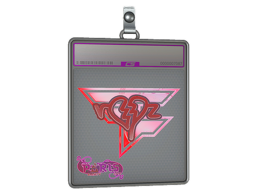 Sticker Slab | ropz (Holo) | Paris 2023