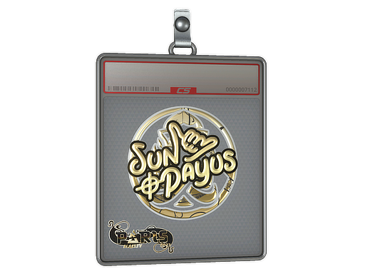 Sticker Slab | SunPayus (Gold) | Paris 2023