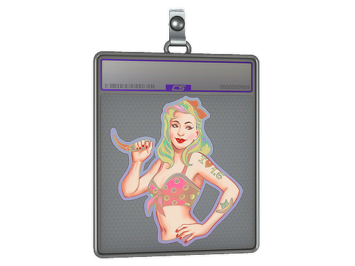Sticker Slab: Kimberly (Holo)