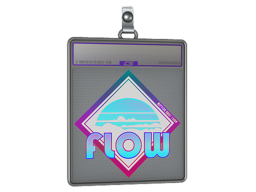 Sticker Slab | Cotton Candy Flow (Holo)