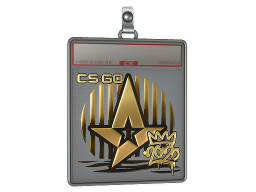 Sticker Slab: Astralis (Gold) | 2020 RMR