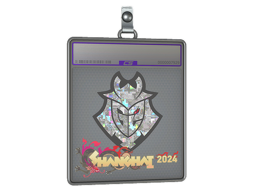Sticker Slab: G2 Esports (Glitter) | Shanghai 2024