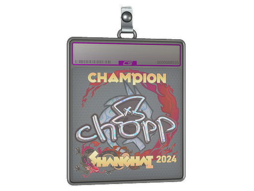 Sticker Slab: chopper (Holo, Champion) | Shanghai 2024