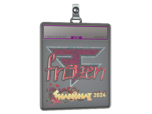 Sticker Slab | frozen (Holo) | Shanghai 2024