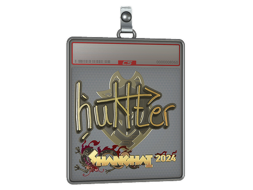 Sticker Slab | huNter- (Gold) | Shanghai 2024