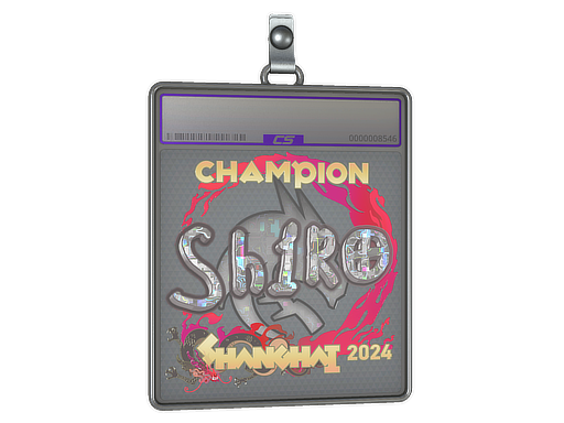 Sticker Slab | sh1ro (Glitter, Champion) | Shanghai 2024